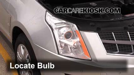 2012 Cadillac SRX Luxury 3.6L V6 FlexFuel Lights Daytime Running Light (replace bulb)